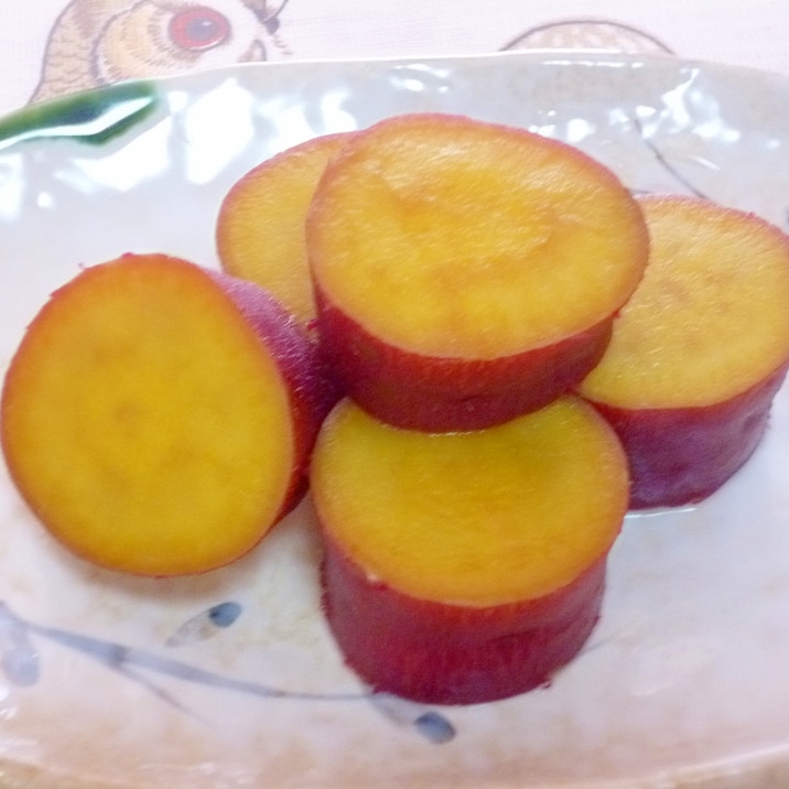 レモンティーで作る☆さわやか♪さつま芋の甘煮